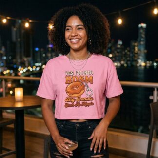 BDSM Big Donuts Crop Tee lifestyle photo