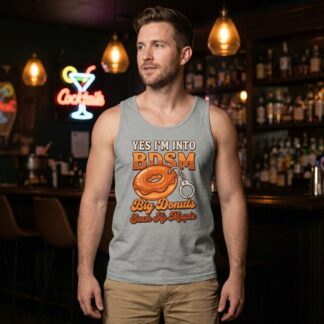 BDSM Donut Handcuffs Tank Top lifestyle photo