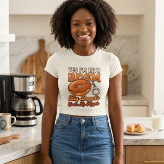 Yes I'm Into BDSM Big Donuts Shirt lifestyle photo
