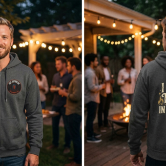 I Put The Hot In Psychotic Hoodie lifestyle photo