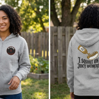 I Squirt On Juicy Weiners Hoodie lifestyle photo