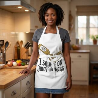 I Squirt On Juicy Weiners Apron lifestyle photo
