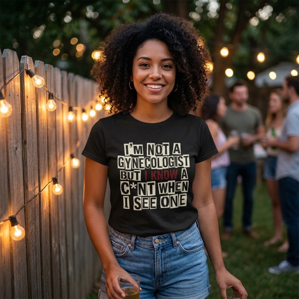 I’m Not a Gynecologist But I Know a C*nt When I See One T-Shirt
