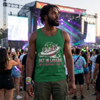 Get In Losers Alien UFO Tank lifestyle photo
