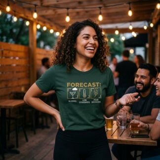 Forecast: Alcohol, Low Standards, Poor Decisions Shirt lifestyle photo