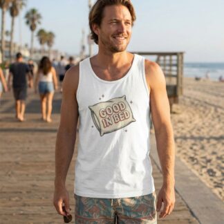 Good in Bed Jersey Tank lifestyle photo