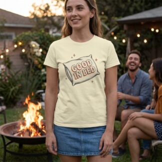 Good in Bed Shirt lifestyle photo