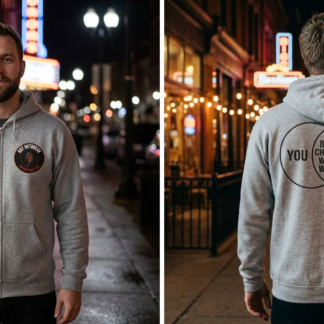 You Chicka Wow Wow Me Hoodie lifestyle photo