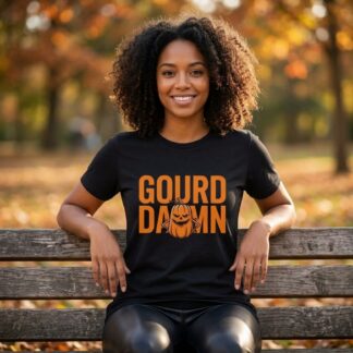 Gourd Damn Pumpkin Tee lifestyle photo