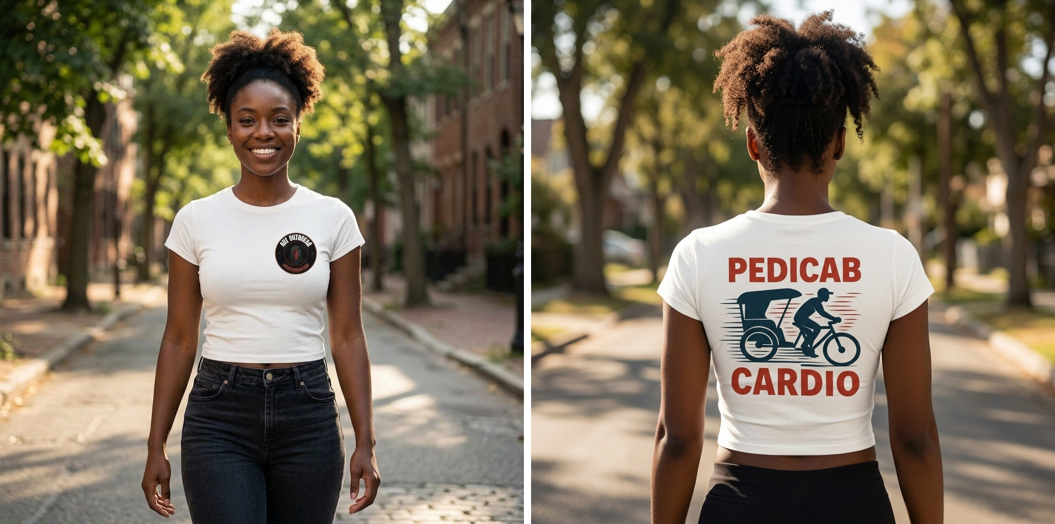 Pedicab Cardio T-Shirt lifestyle photo