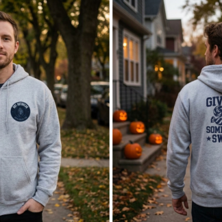 Give Me Something Sweet Zip Hoodie lifestyle photo