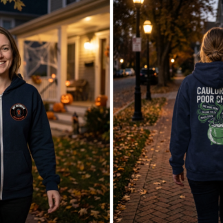 Potion Cauldron Hoodie lifestyle photo