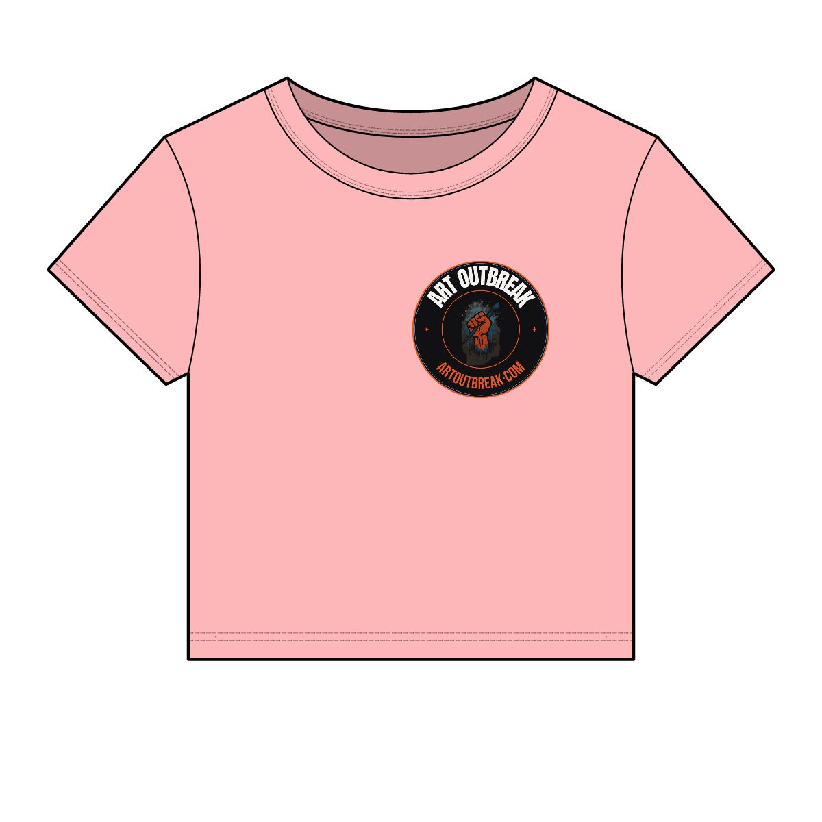 Pedicab Proud Tee | Women's Baby Tee - Image 6