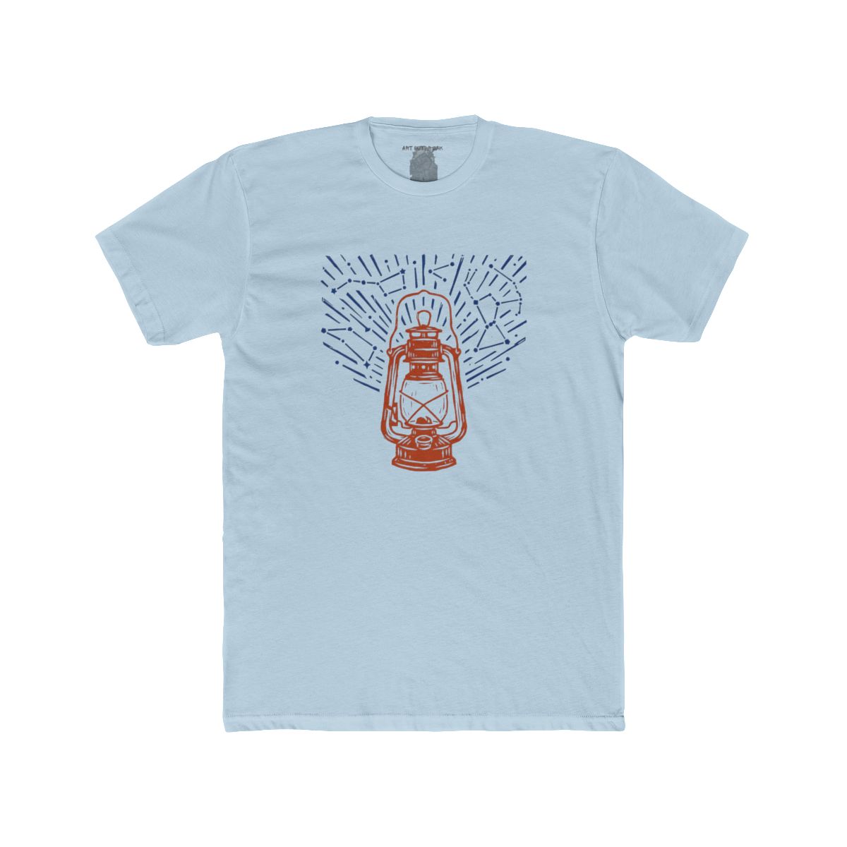 Vintage Lantern Illustration T-Shirt | Hand-Drawn Rustic Campfire Tee - Image 5