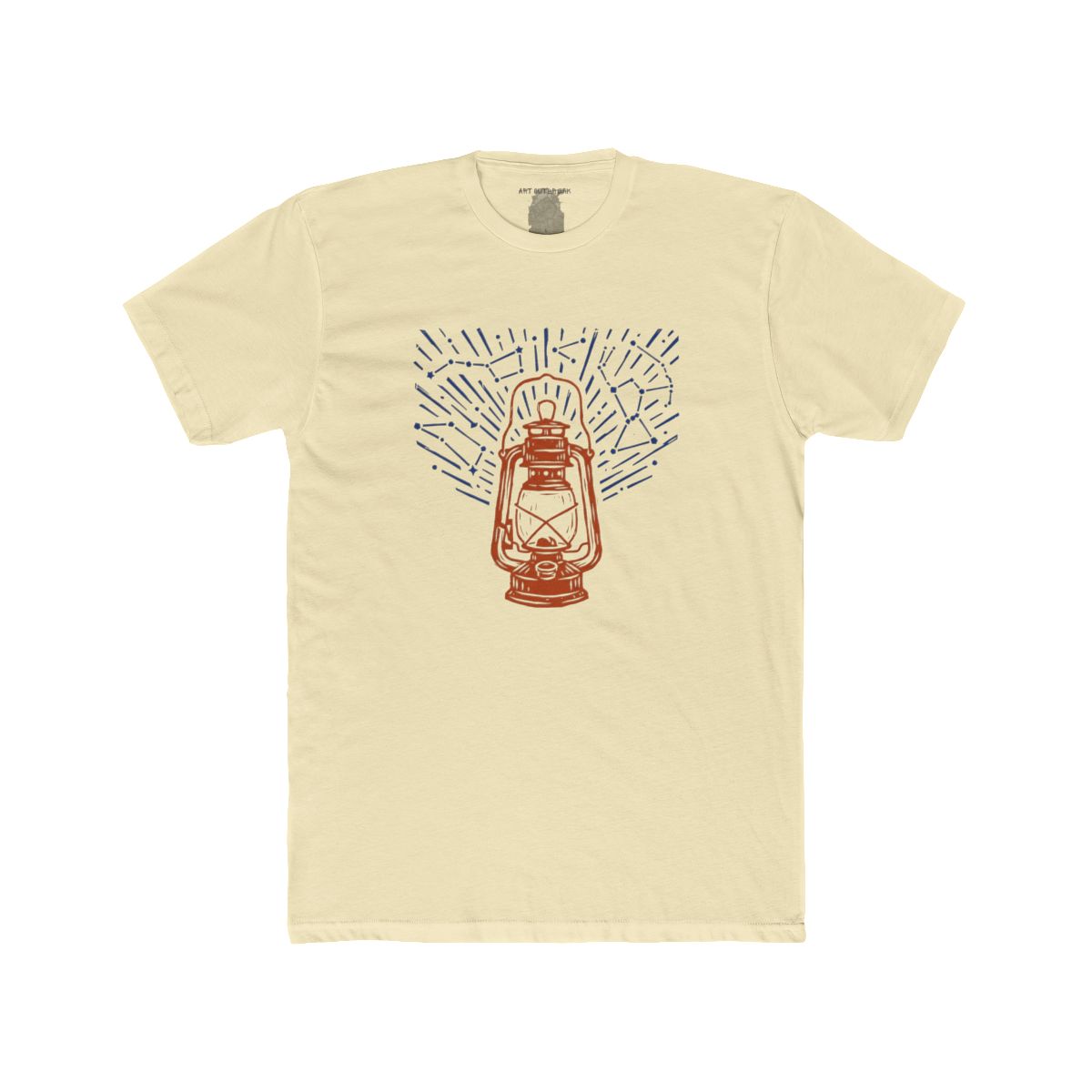 Vintage Lantern Illustration T-Shirt | Hand-Drawn Rustic Campfire Tee - Image 8