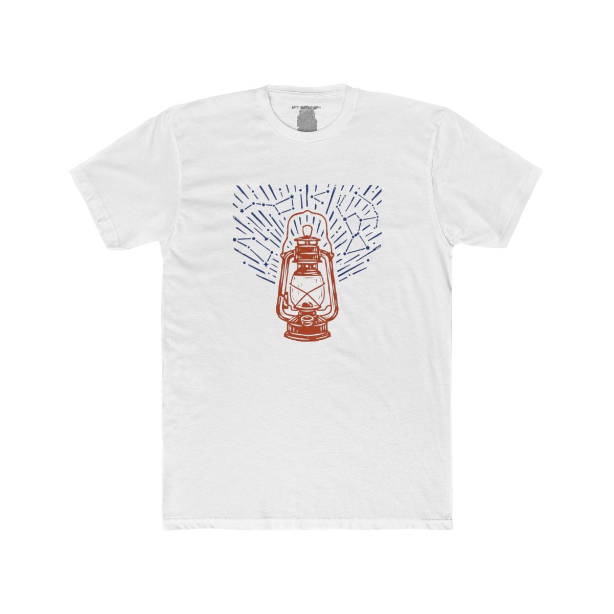Vintage Lantern Illustration T-Shirt | Hand-Drawn Rustic Campfire Tee - Image 10