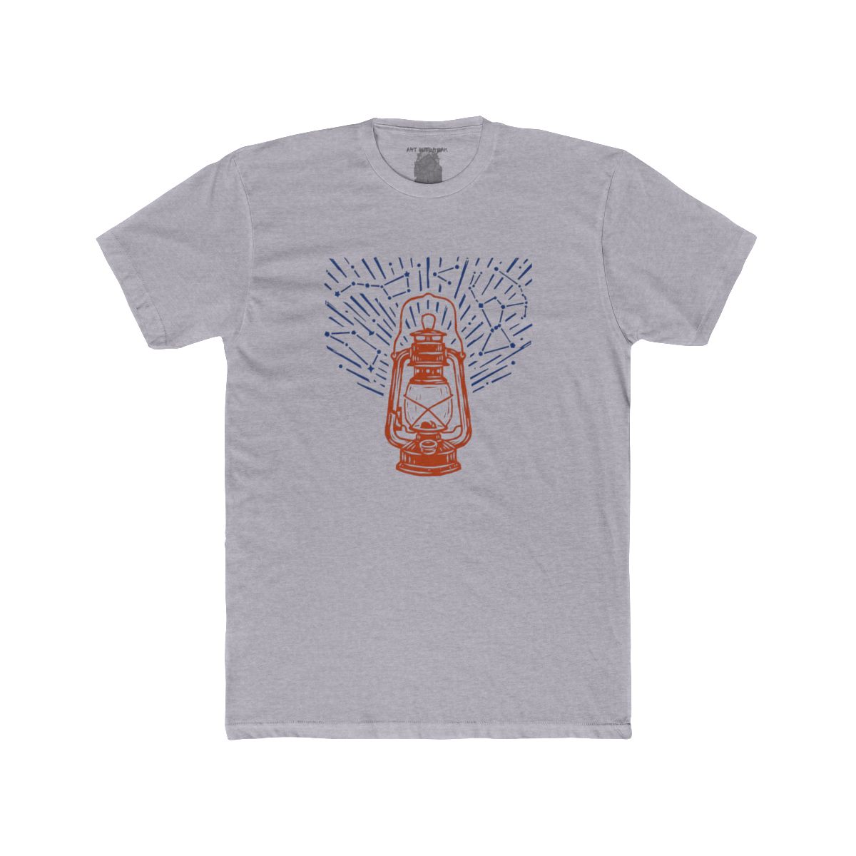Vintage Lantern Illustration T-Shirt | Hand-Drawn Rustic Campfire Tee - Image 2