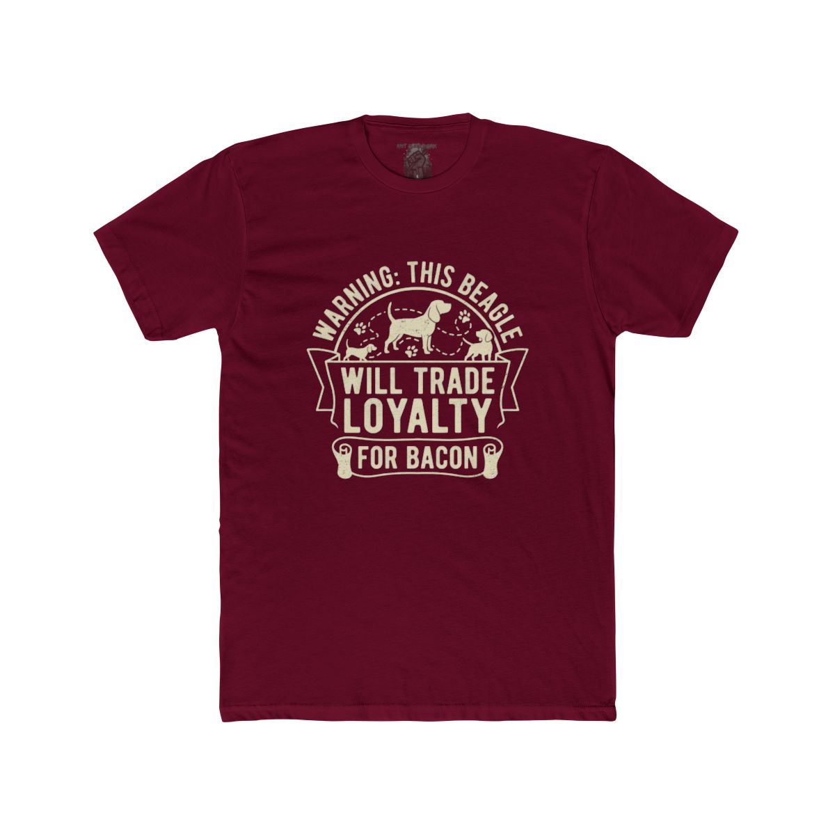Will Trade Loyalty for Bacon Funny Beagle Tee - Image 3