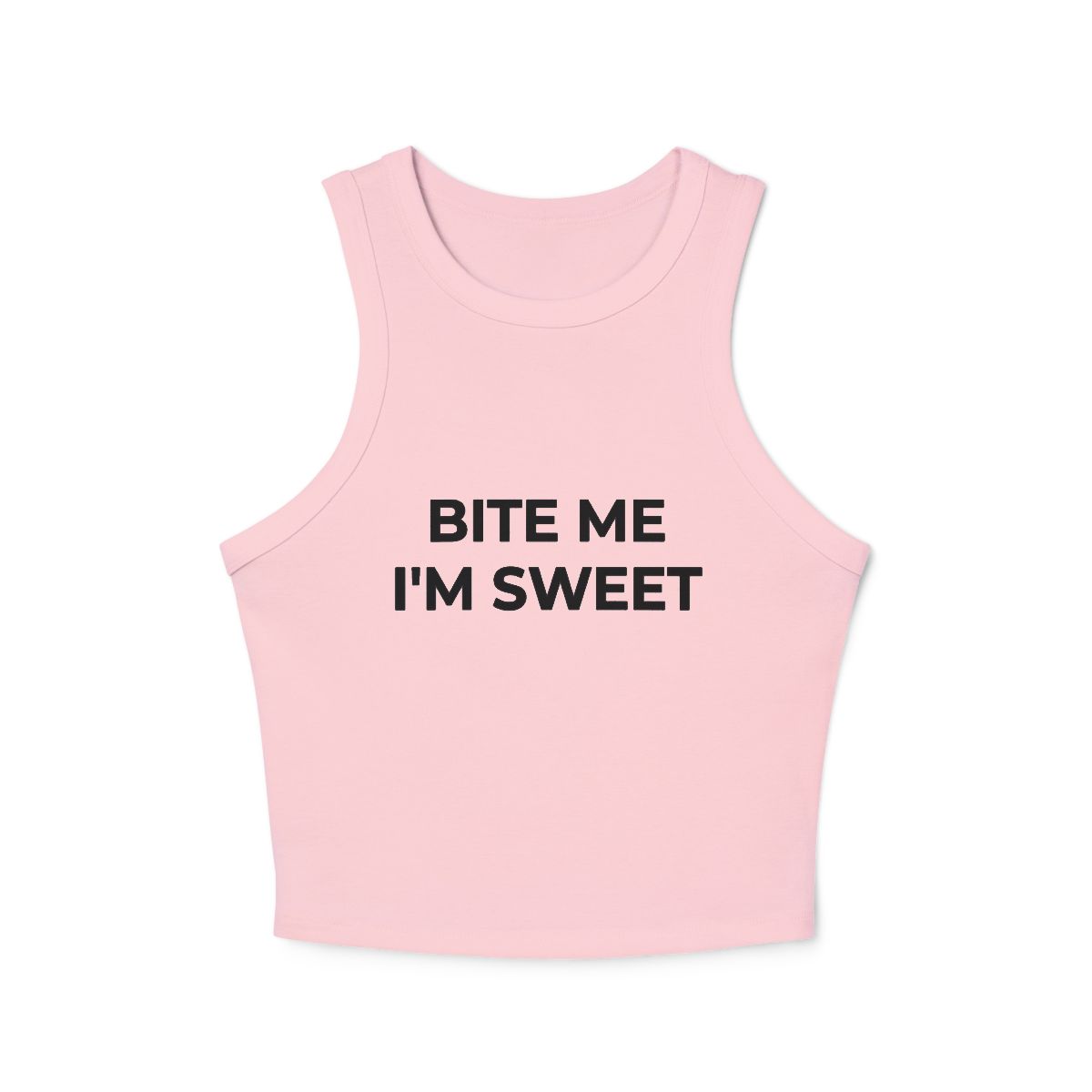 Bite Me I'm Sweet Racer Tank Top - Image 5