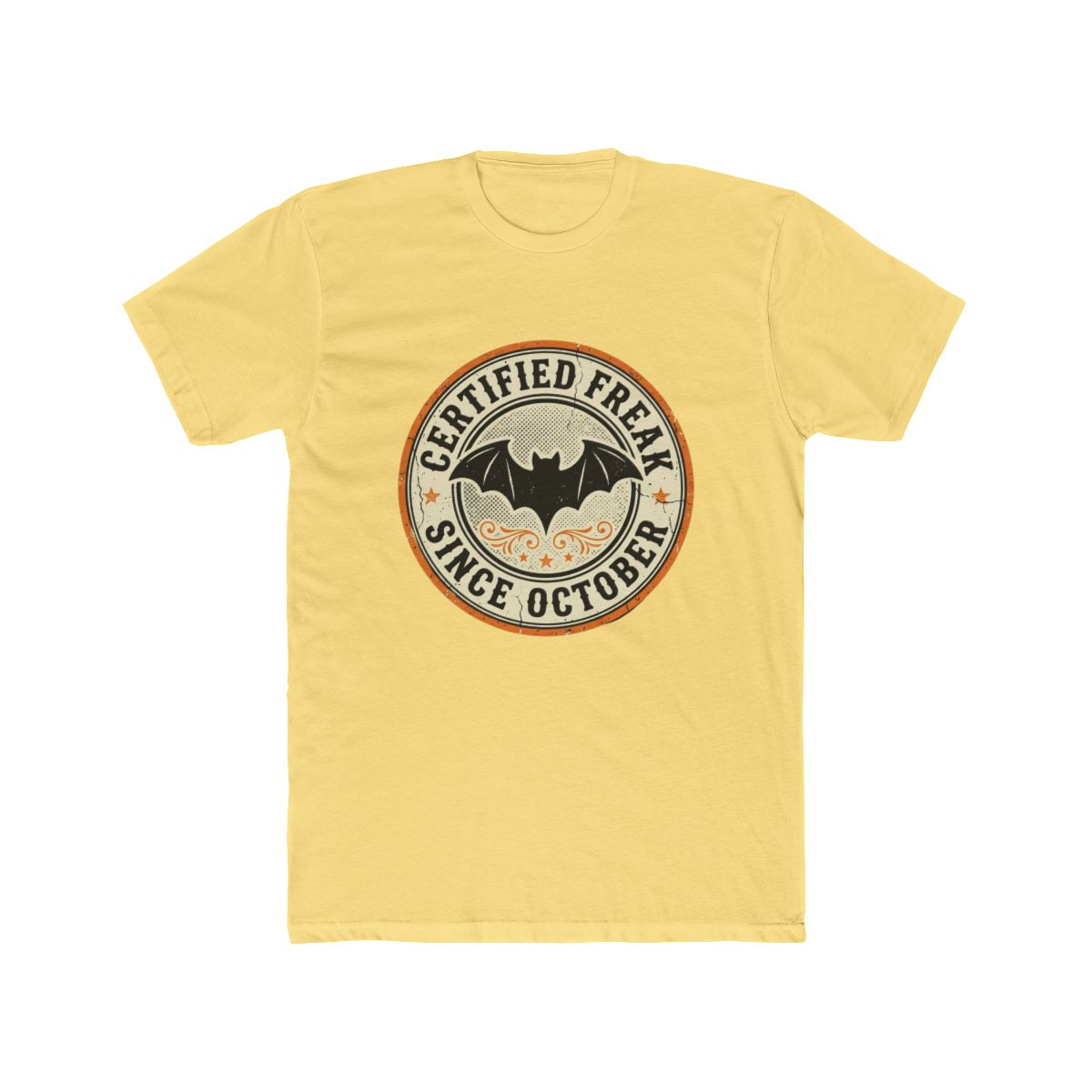 Certified Freak Since October Halloween Tee - Image 3