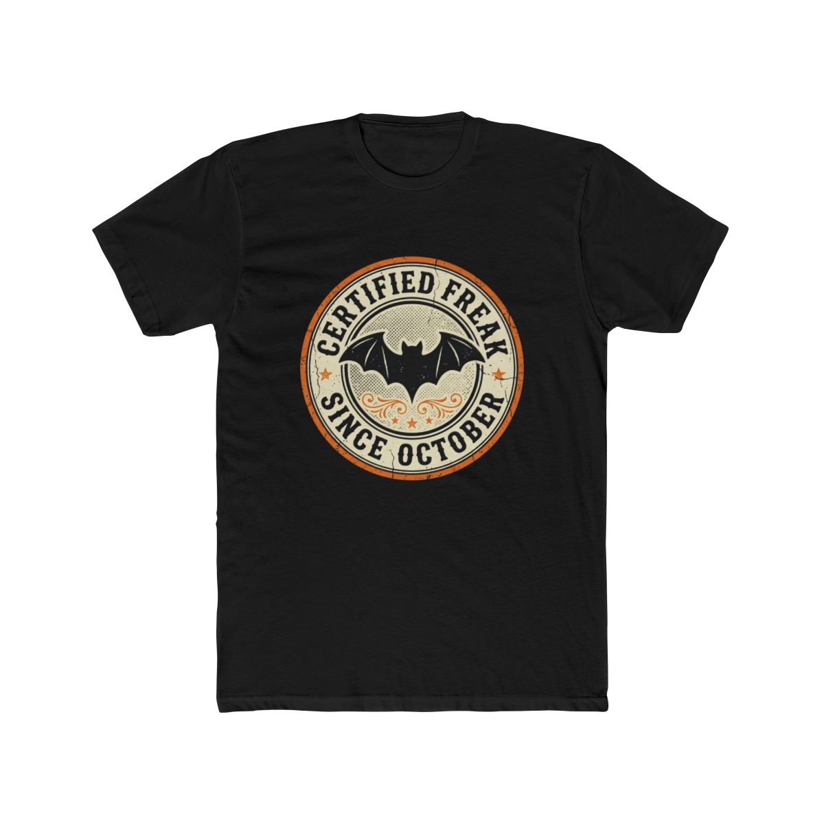 Certified Freak Since October Halloween Tee - Image 4