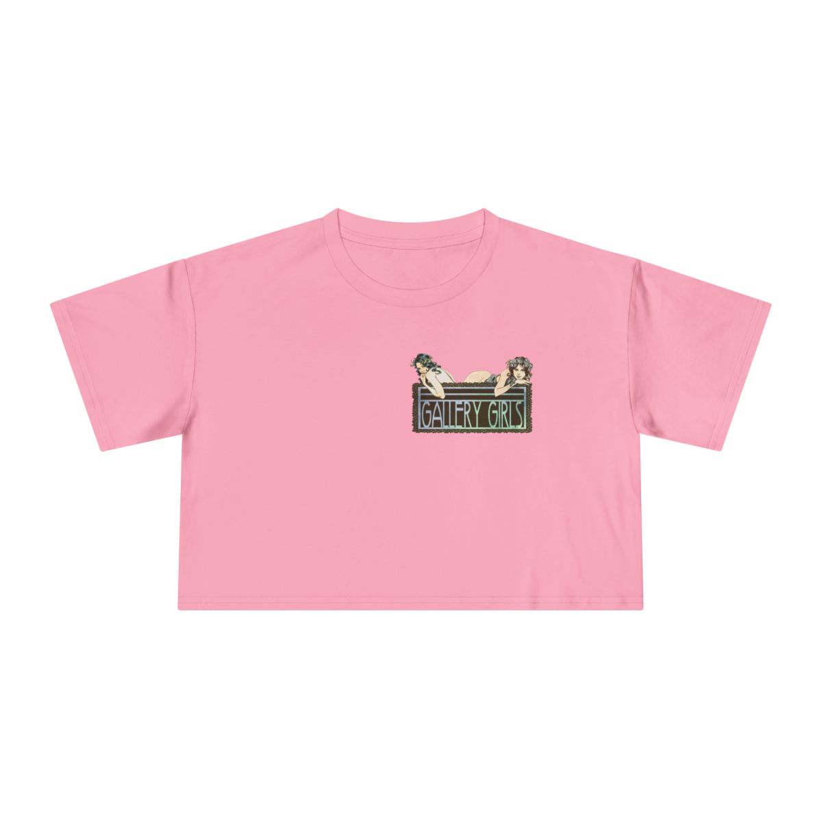 Gallery Girls Logo Crop Tee, Art Nouveau Design - Image 18