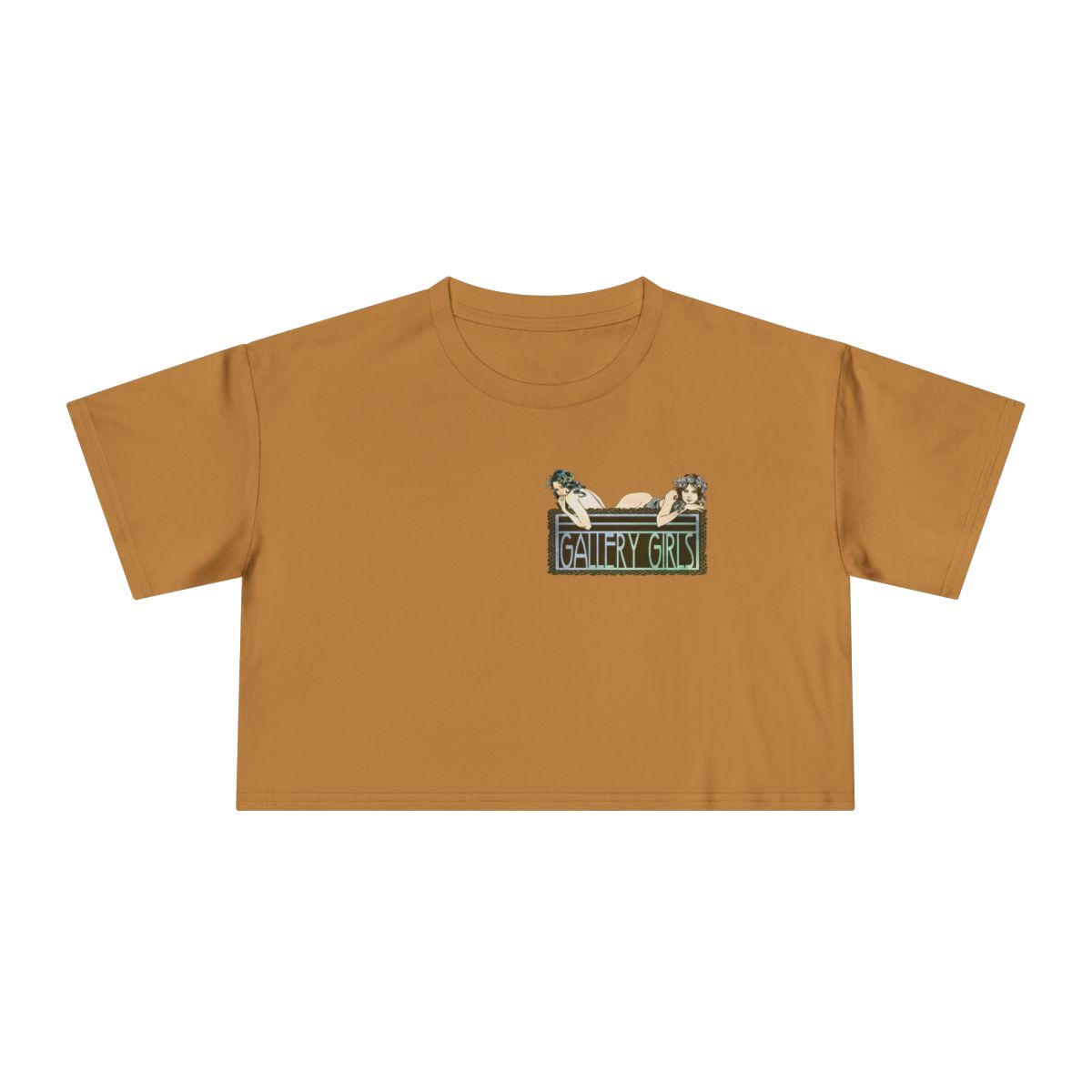 Gallery Girls Logo Crop Tee, Art Nouveau Design - Image 19