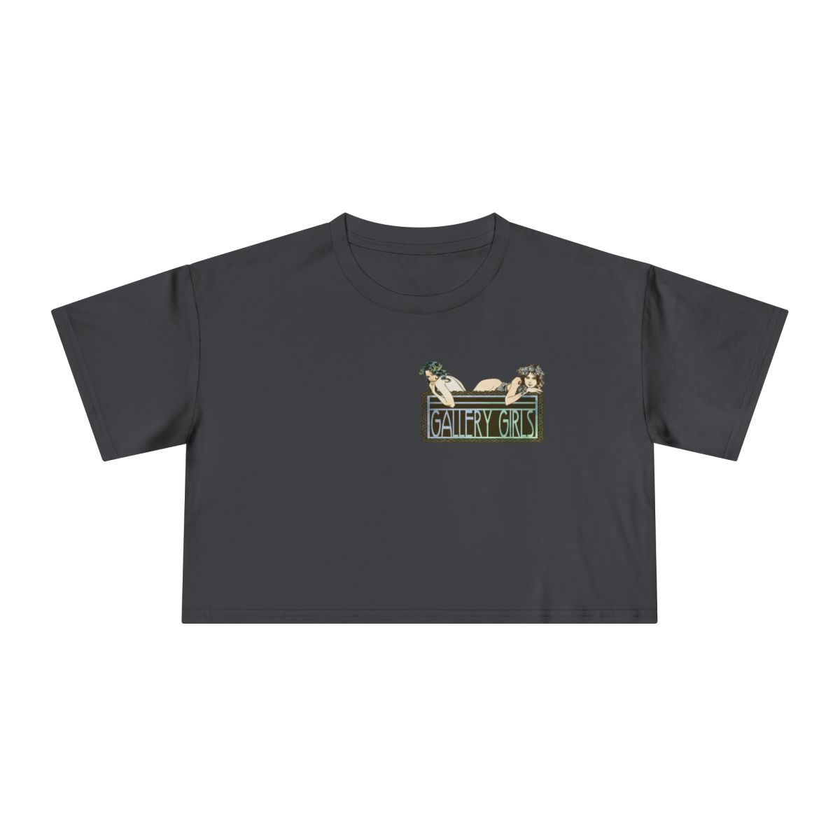 Gallery Girls Logo Crop Tee, Art Nouveau Design - Image 20