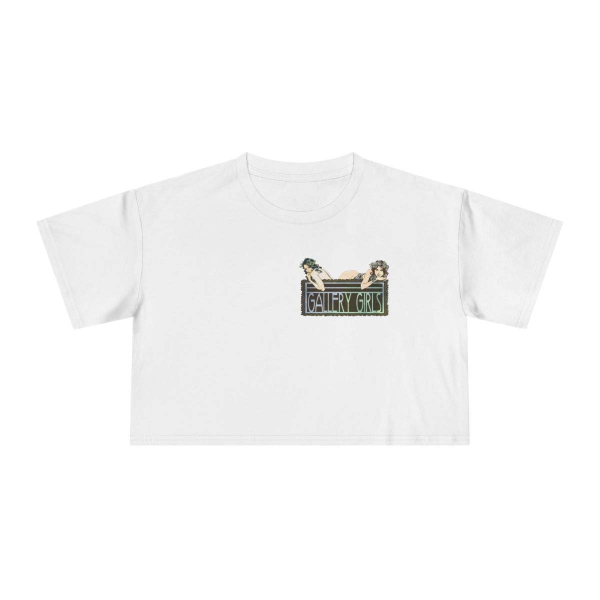 Gallery Girls Logo Crop Tee, Art Nouveau Design - Image 29