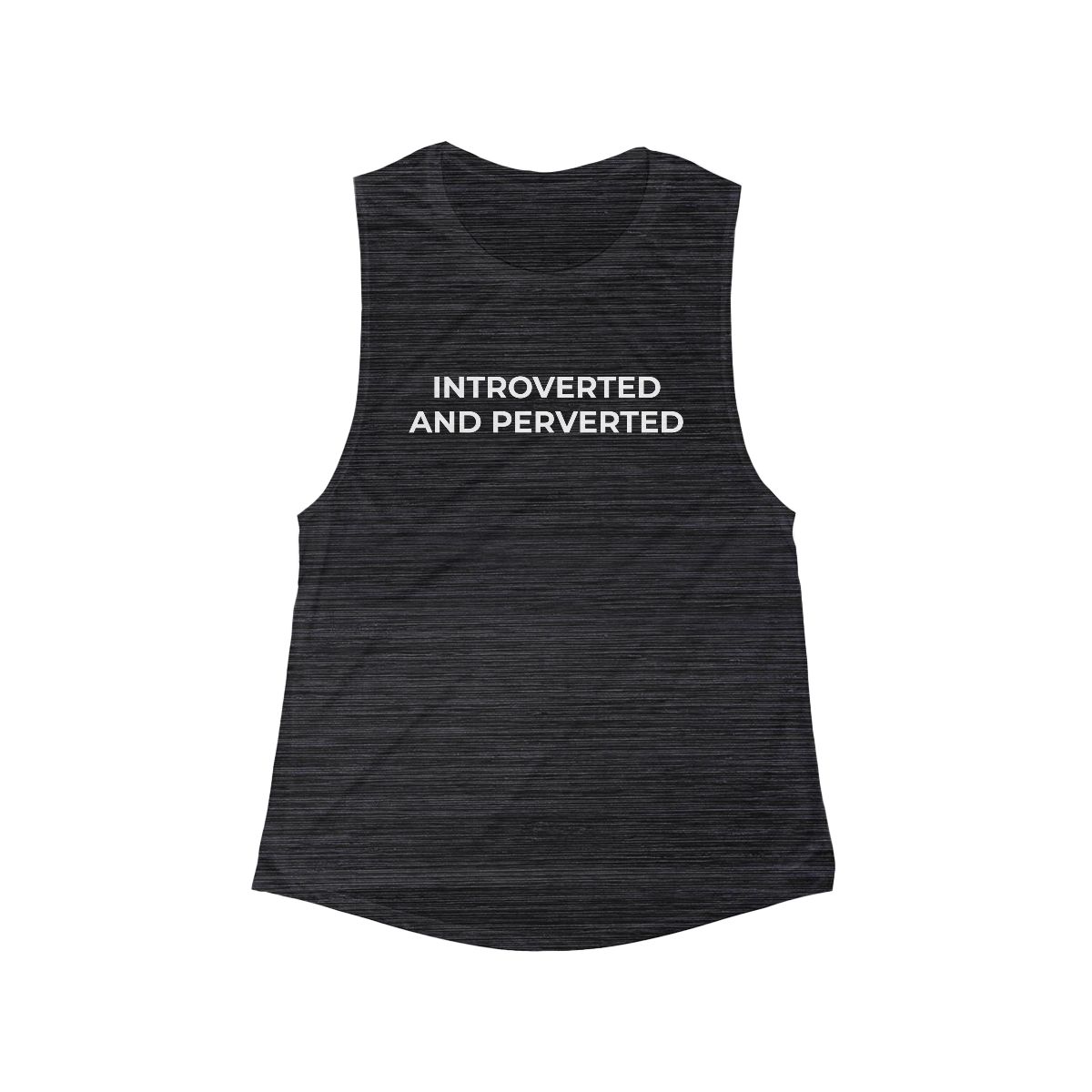 Introverted and Perverted Flowy Scoop Tank - Image 4