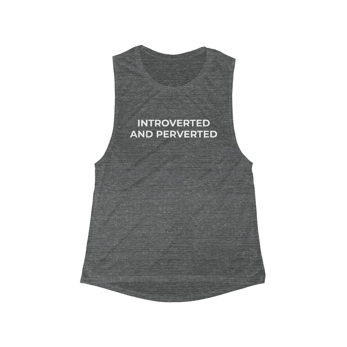 Introverted and Perverted Flowy Scoop Tank - Image 2