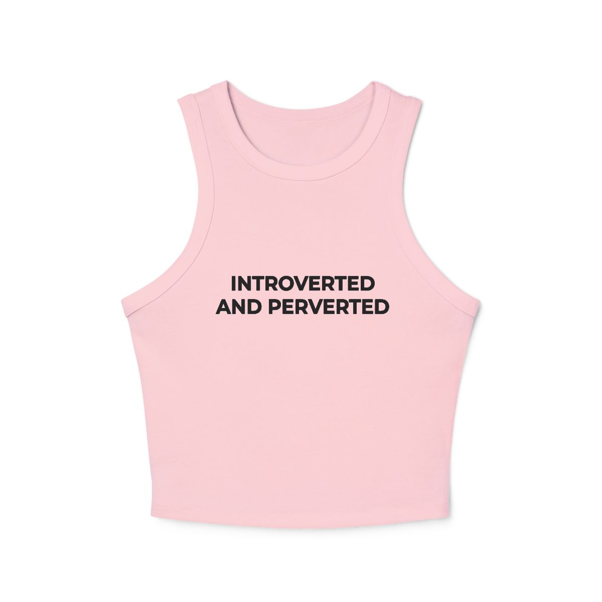Introverted and Perverted Micro Rib Racer Tank - Image 5