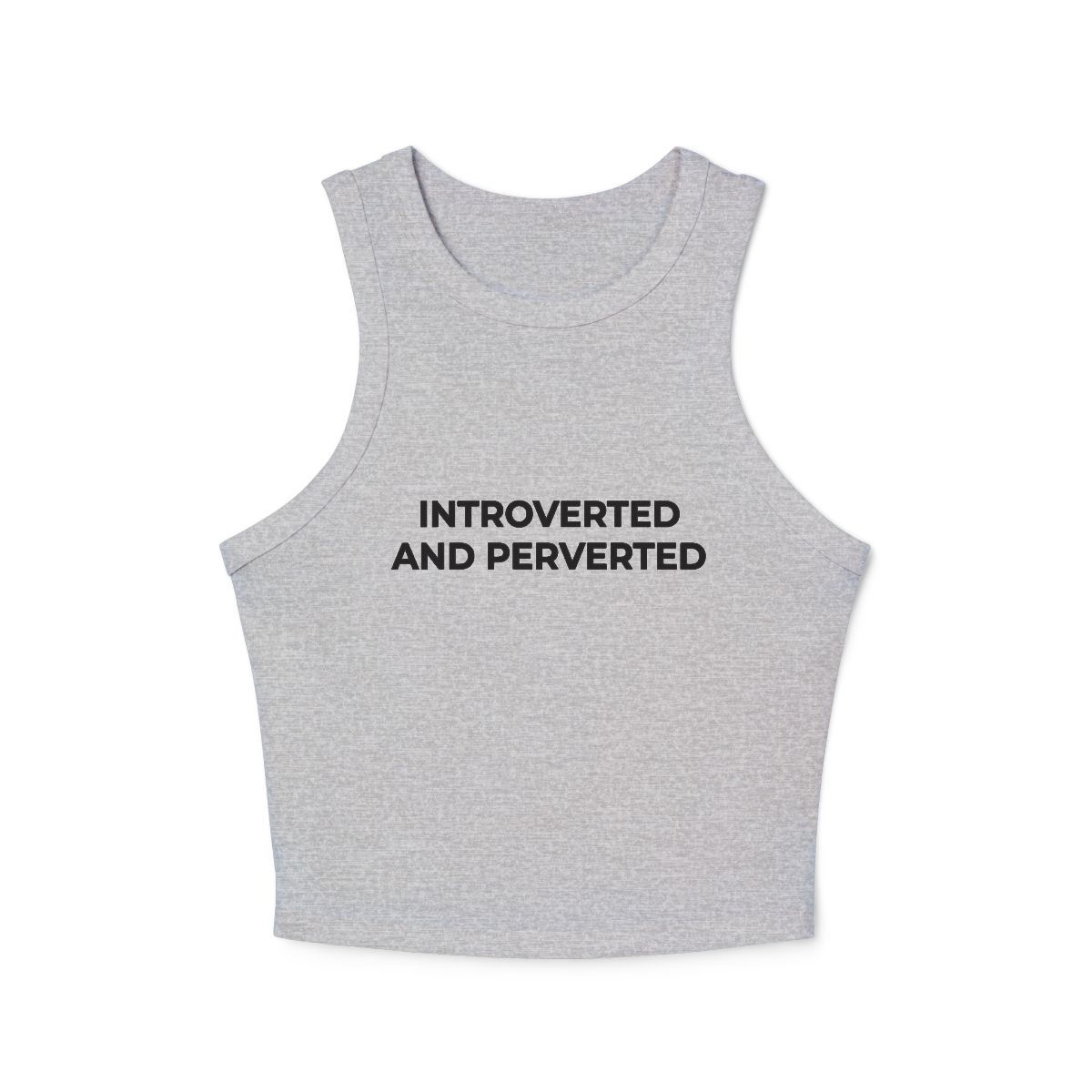 Introverted and Perverted Micro Rib Racer Tank - Image 2