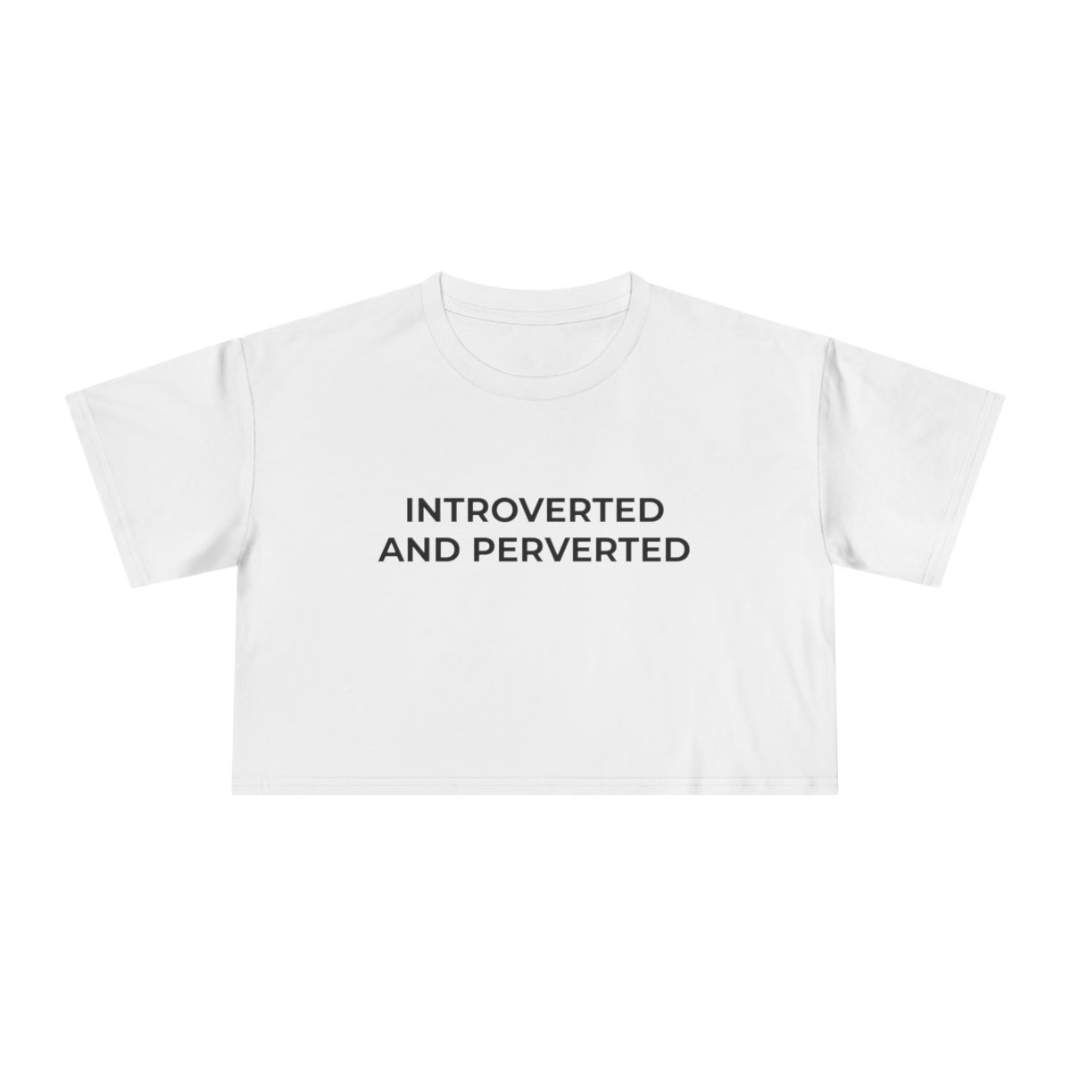 Introverted and Perverted Crop Tee - Image 15