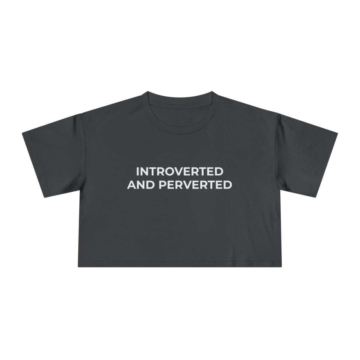 Introverted and Perverted Crop Tee - Image 6
