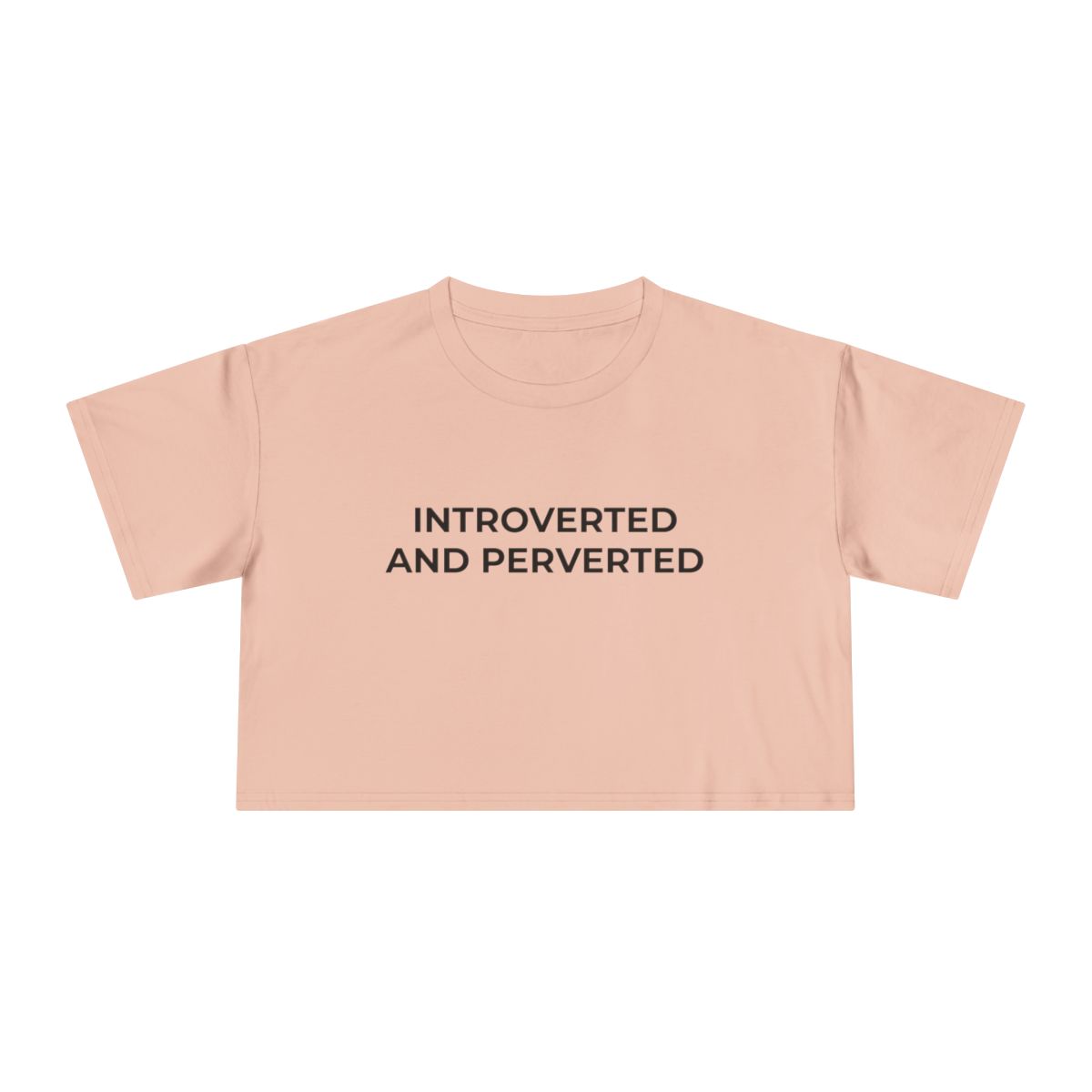 Introverted and Perverted Crop Tee - Image 11