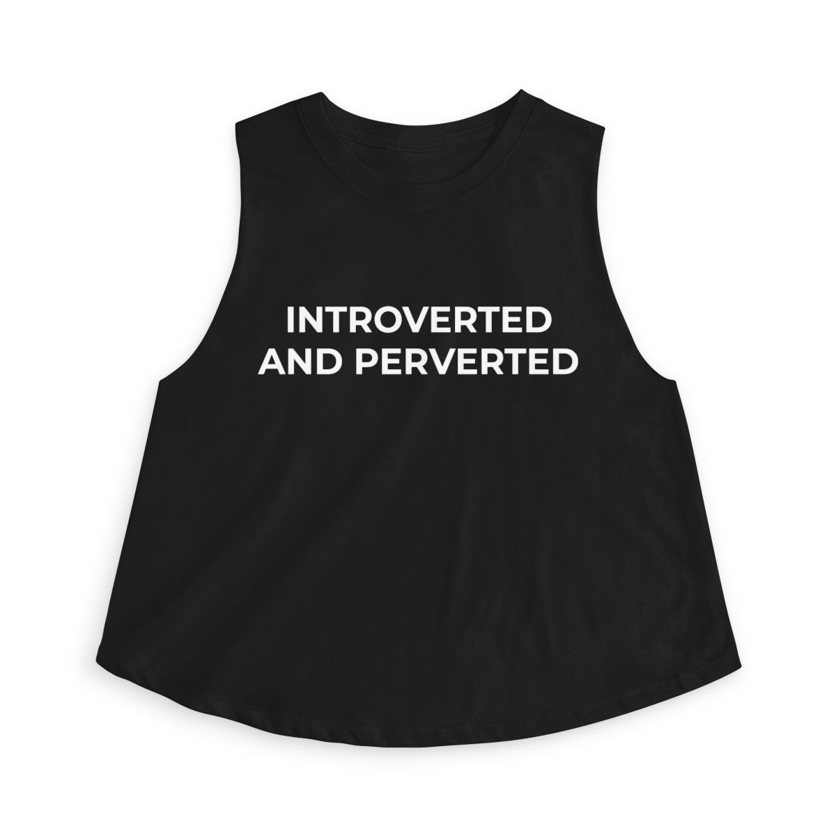 Introverted and Perverted Crop Top - Image 7