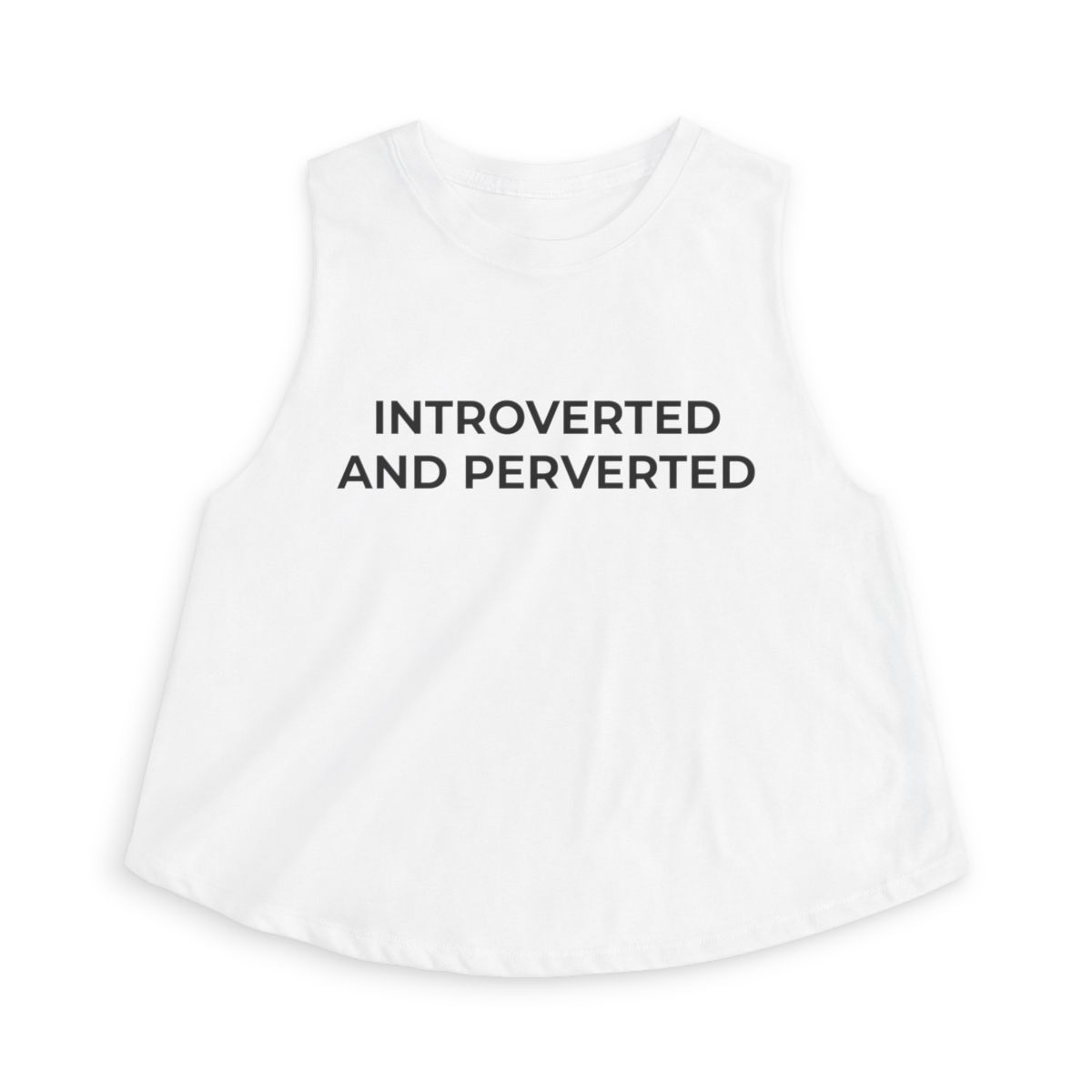 Introverted and Perverted Crop Top - Image 8