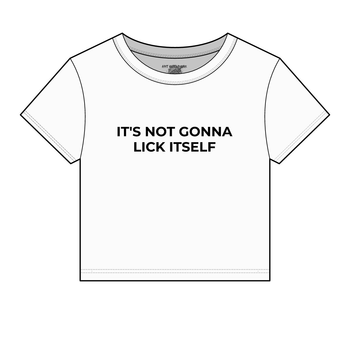 It's Not Gonna Lick Itself Funny Baby Tee - Image 13