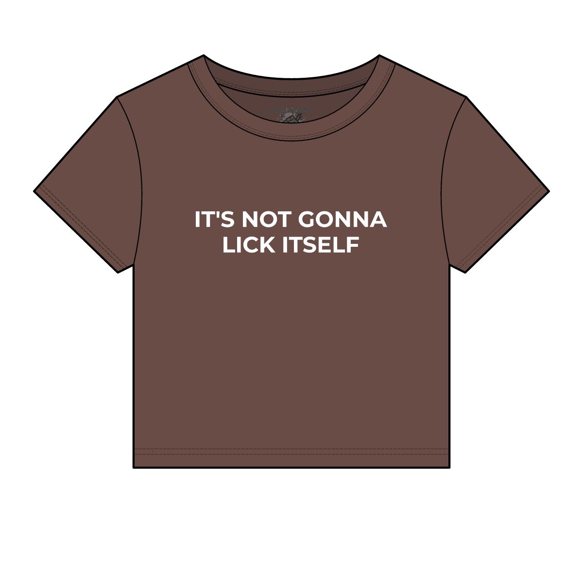 It's Not Gonna Lick Itself Funny Baby Tee - Image 5