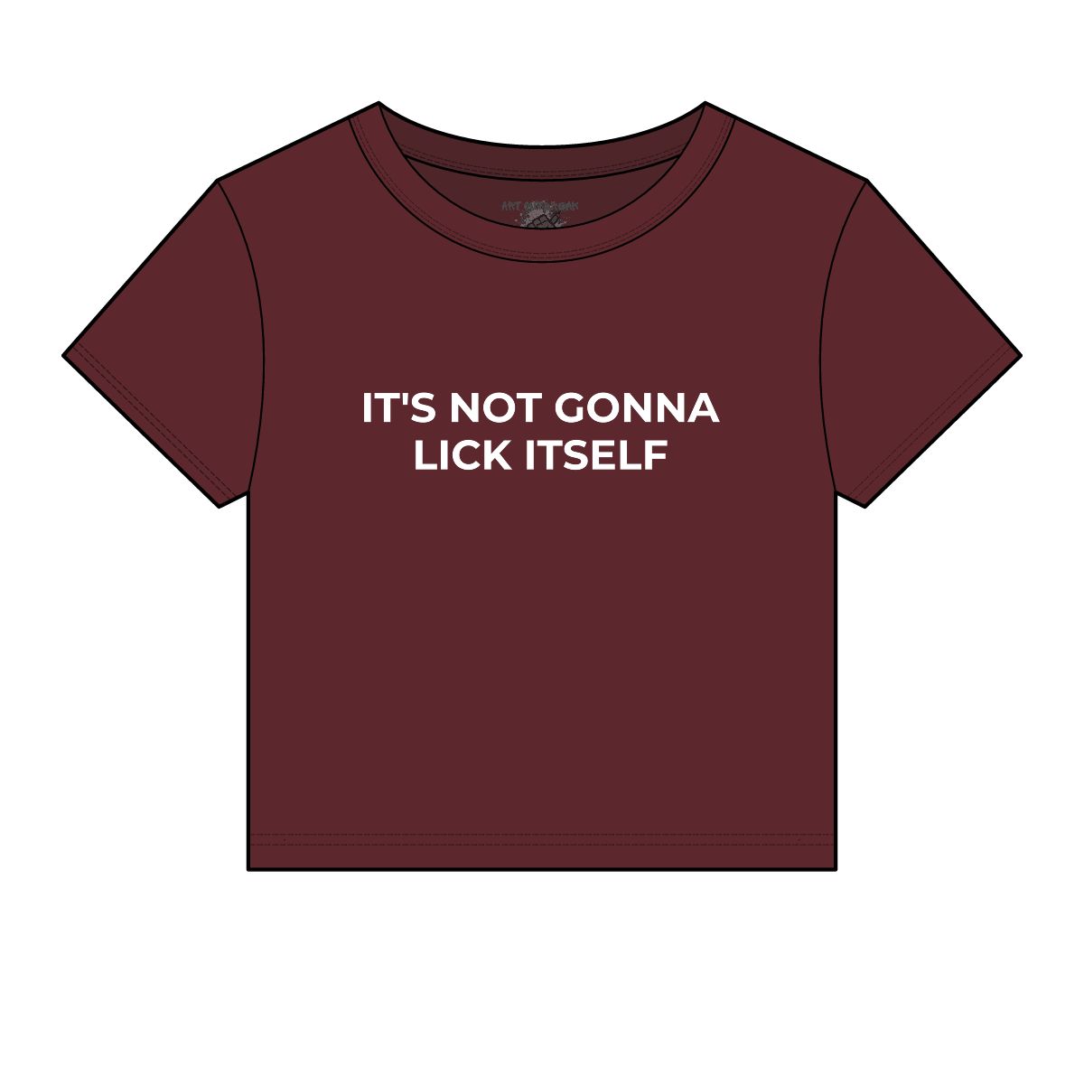 It's Not Gonna Lick Itself Funny Baby Tee - Image 7