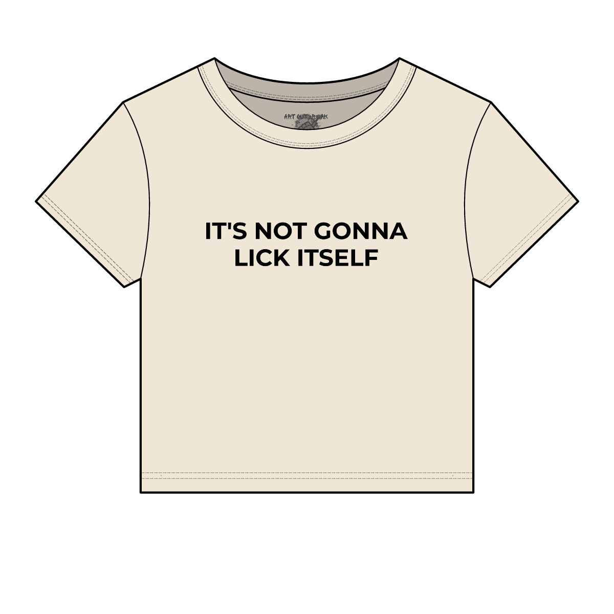 It's Not Gonna Lick Itself Funny Baby Tee - Image 8