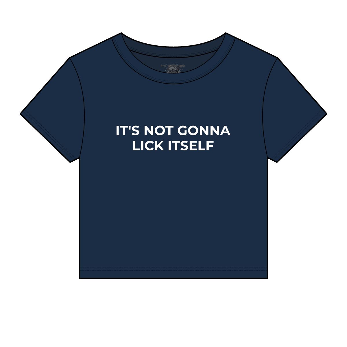 It's Not Gonna Lick Itself Funny Baby Tee - Image 9