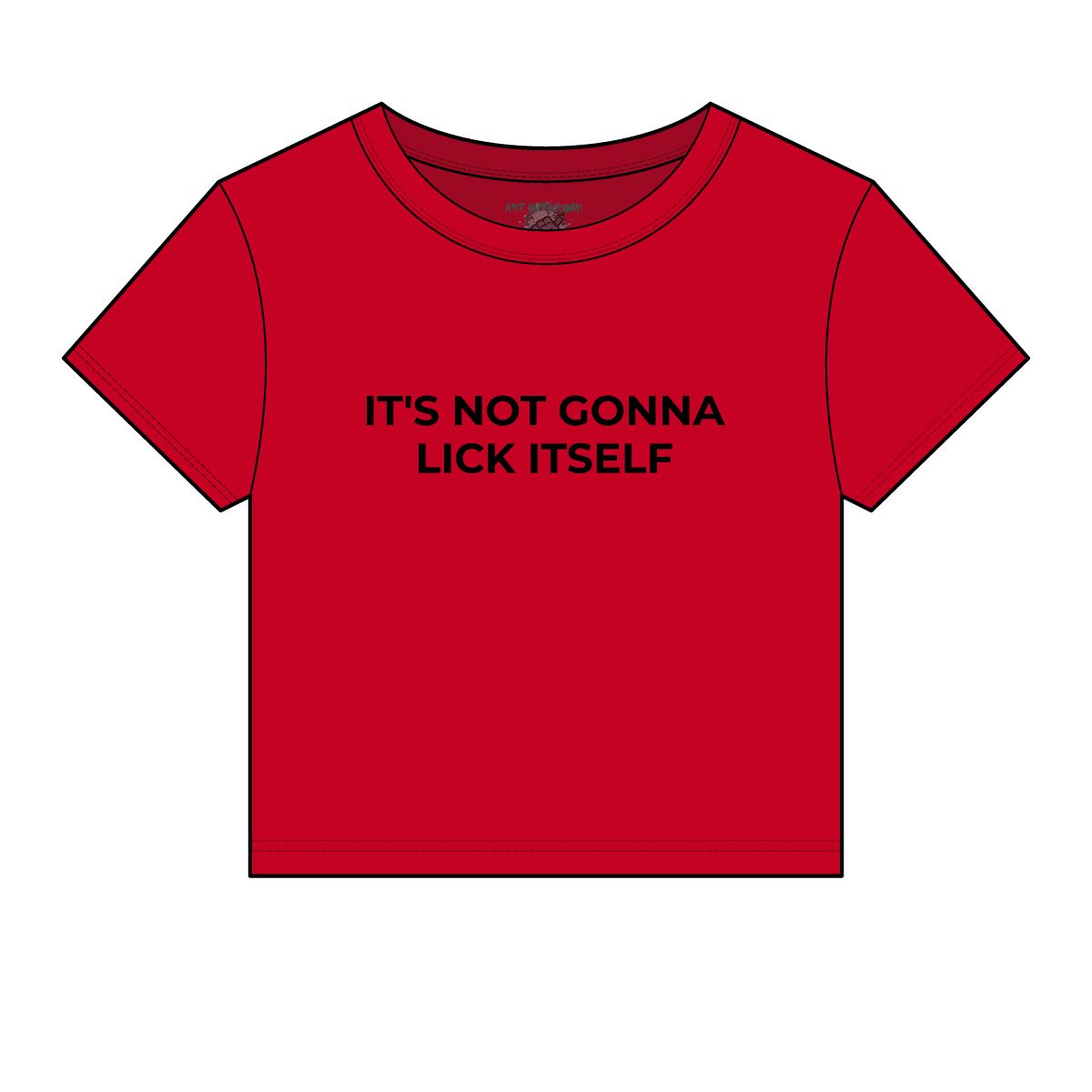 It's Not Gonna Lick Itself Funny Baby Tee - Image 11