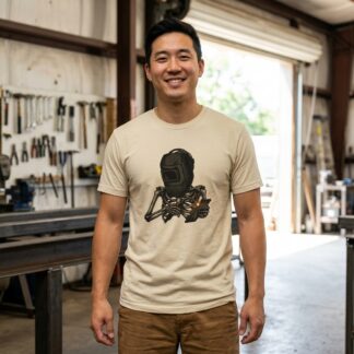 Welding Skull Skeleton Tee lifestyle photo