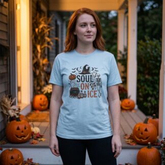 Soul on Ice Halloween Tee lifestyle photo