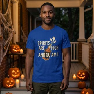 Spirits Are High And So Am I Halloween Tee lifestyle photo
