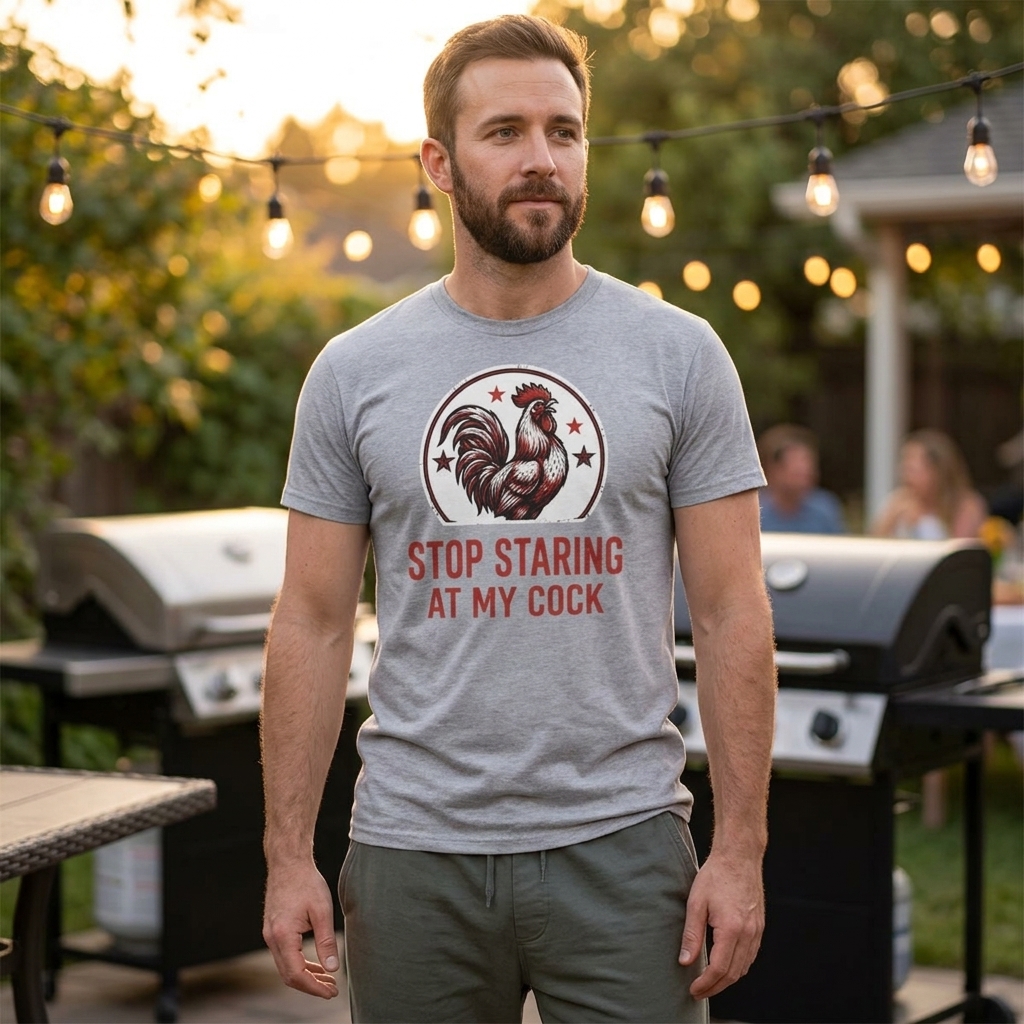 Stop Staring at My Cock Shirt | Tee & Tank Styles