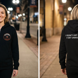 I Don't Get Jealous I Get Unavailable Hoodie lifestyle photo