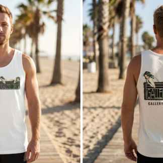 Gallery Girls Logo Tank Top, Art Nouveau Design lifestyle photo